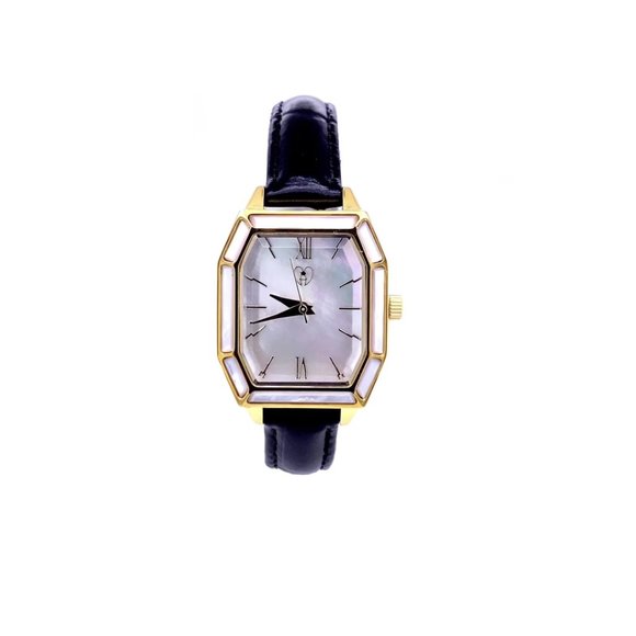 White Mother of Pearl Gemstone Watch, Natural Stone Watch, Brand New, Quartz